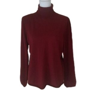 Marina Luna Merino Turtleneck Sweater Size XL